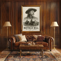 Buffalo Bill Wild West Tribute Cultural or Heritage Poster