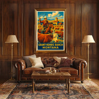 Grant-Kohrs Ranch Montana Poster