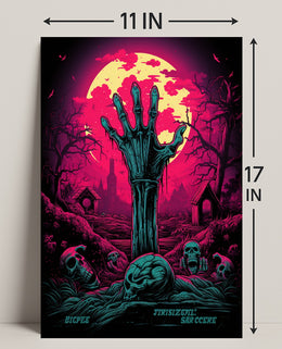 The Rising Hand Poster