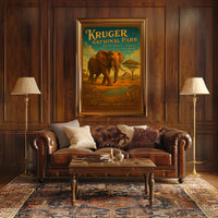 Kruger National Park Experience the Wild Poster