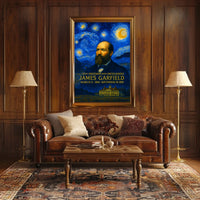 James A. Garfield 20th President of the United States Presidential Masterpiece Series Poster