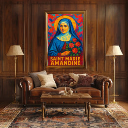 Saint Marie Amandine Poster