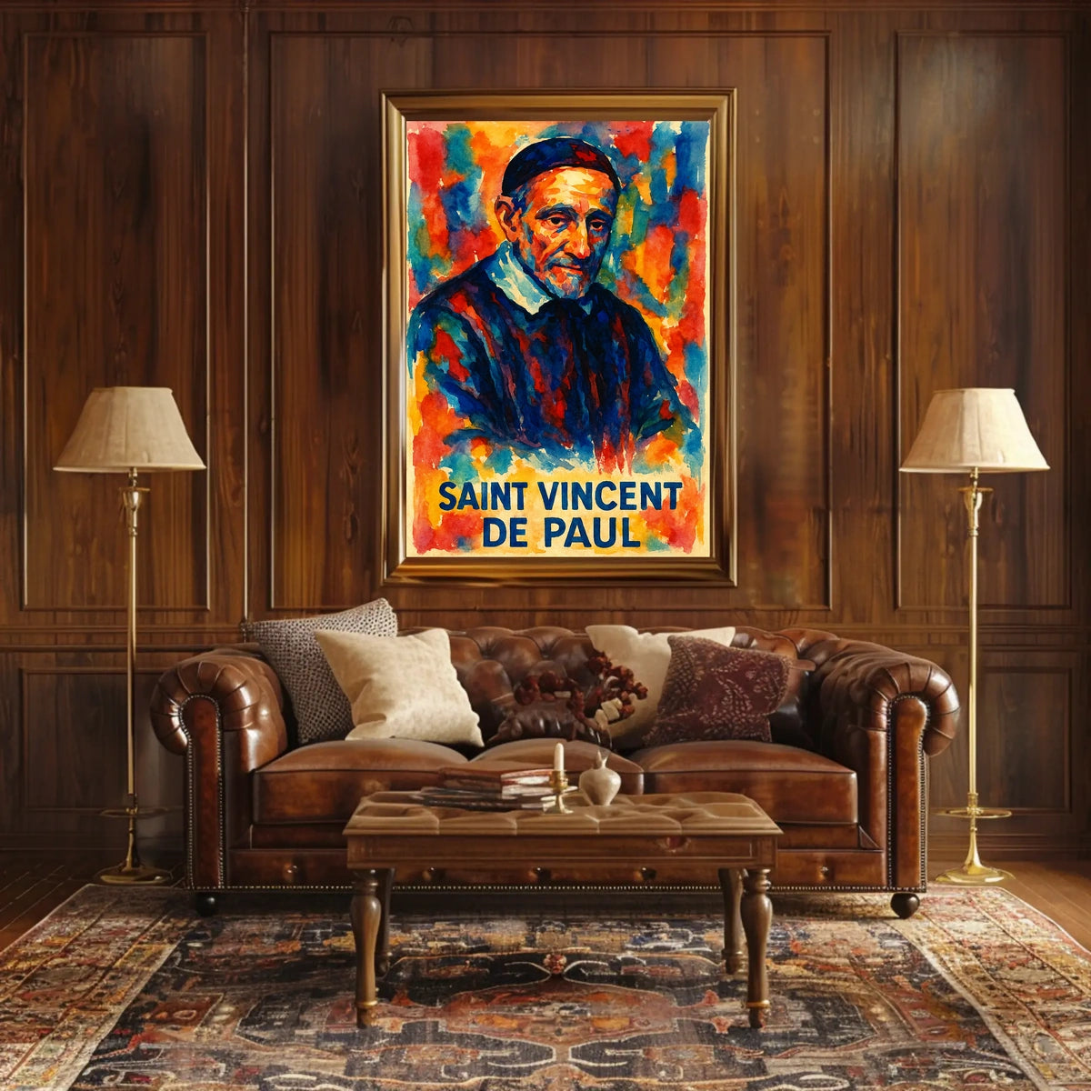 Saint Vincent De Paul Poster
