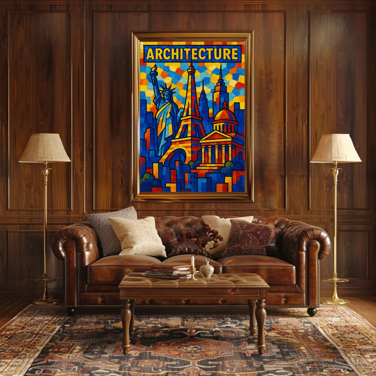 Architecture Wonders Poster