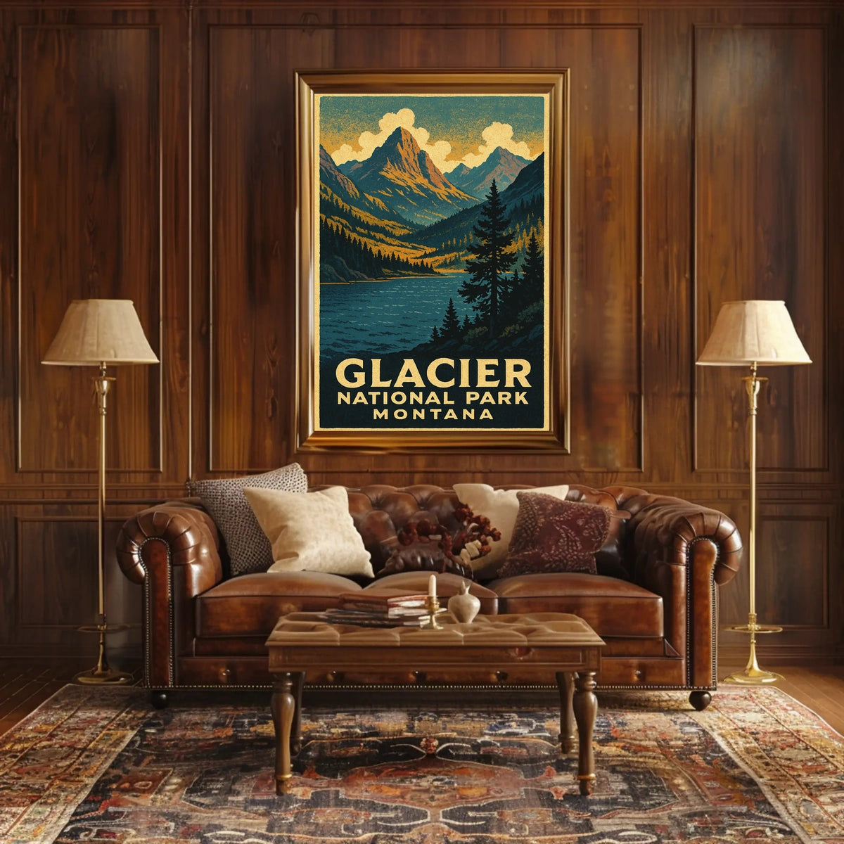 Glacier National Park Montana Poster