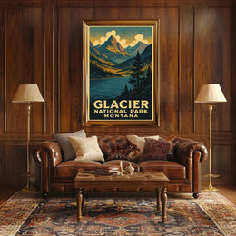 Glacier National Park Montana Poster