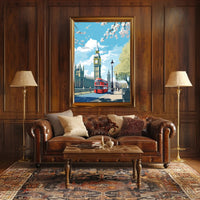 London In Springtime Poster