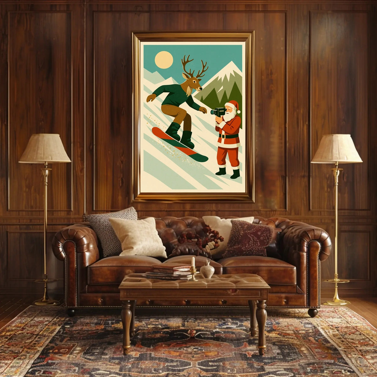 Santas Winter Adventure Poster