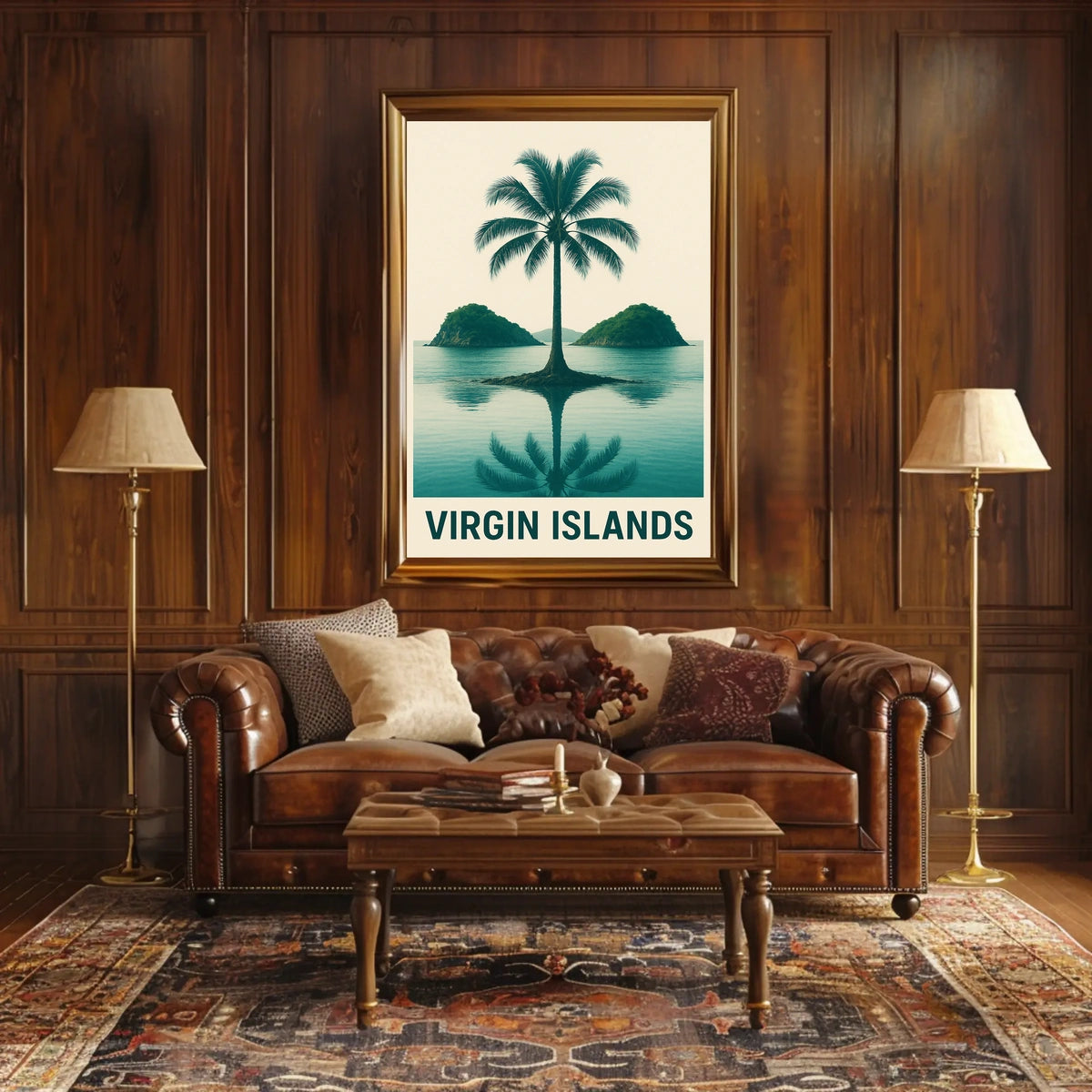 Tranquil Virgin Islands Poster