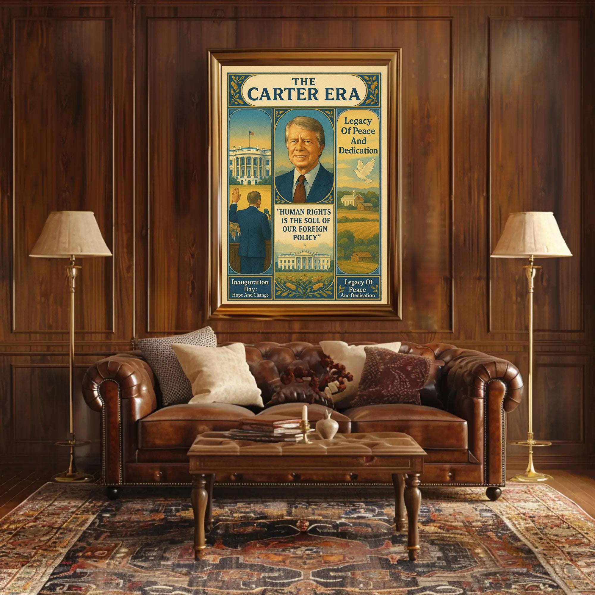The Carter Era Poster PosterGoat