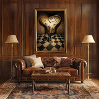 Surreal Reflections of Time Poster