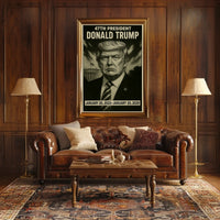 Donald Trump 47Th President Poster