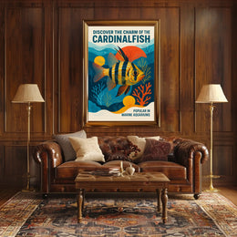 Discover The Charm Of The Cardinalfish Poster