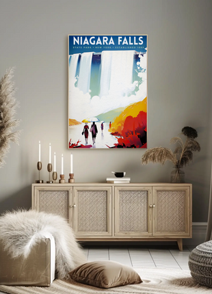 Niagara Falls State Park New York Vintage Poster
