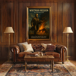 Whitman Mission Washington Poster