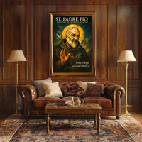 St. Padre Pio A Journey of Faith Poster