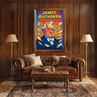 James Buchanan 15th President Poster