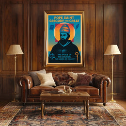 Pope Saint Gregory The Great Poster