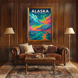 Alaska The Last Frontier Poster