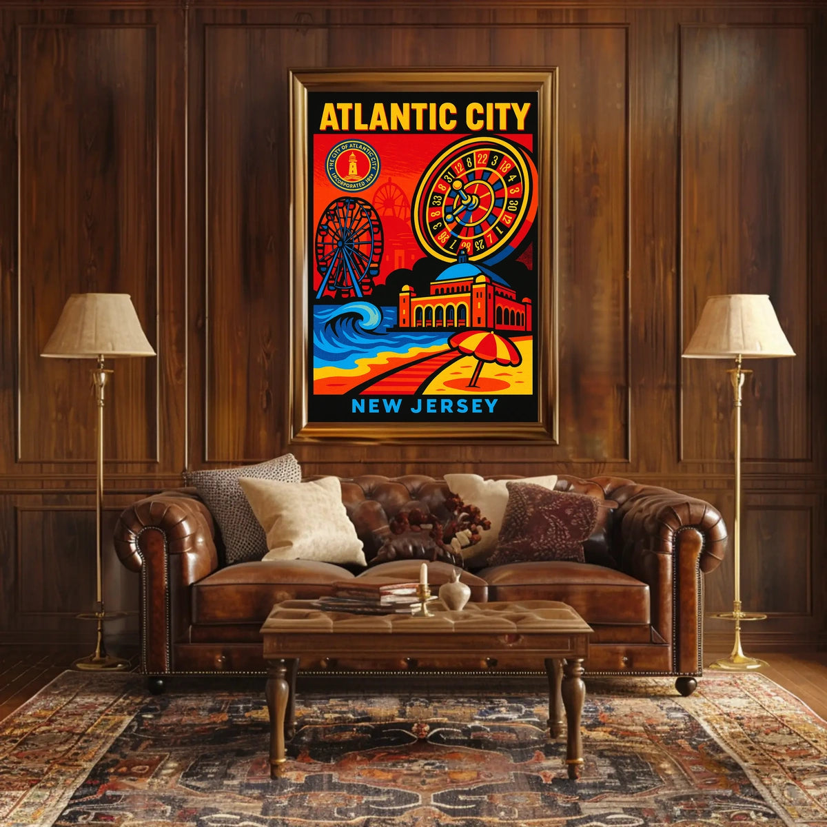 Atlantic City New Jersey Poster