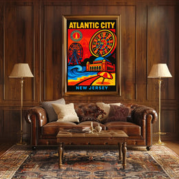 Atlantic City New Jersey Poster