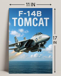 F-14B Tomcat Poster PosterGoat