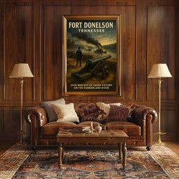 Fort Donelson Civil War Victory Poster