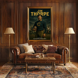 Jim Thorpe Athletic Legend Poster