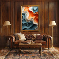 Flowing Colors Poster PosterGoat