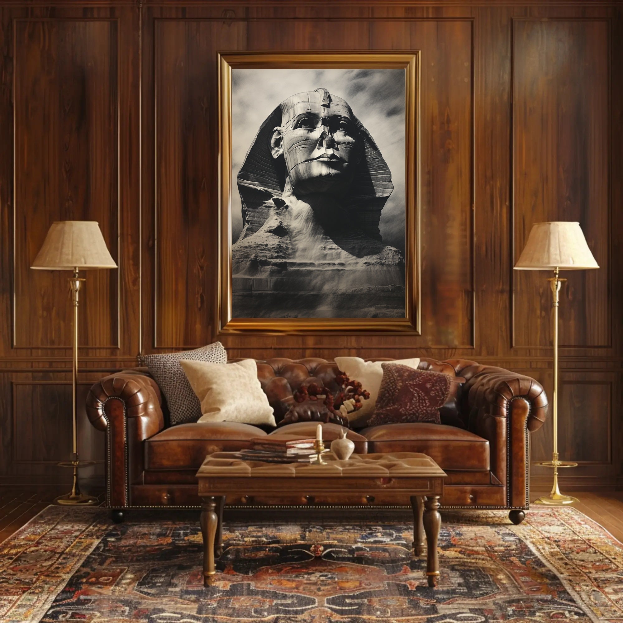 The Majestic Sphinx Poster