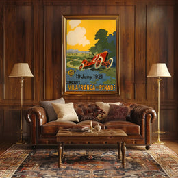 Circuit Vilafranca del Penedès 1921 Poster