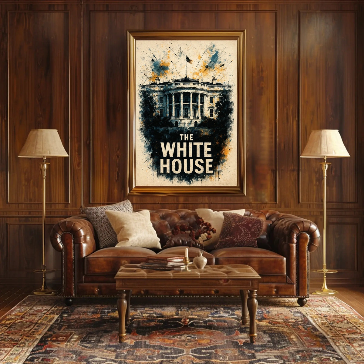 The White House Poster