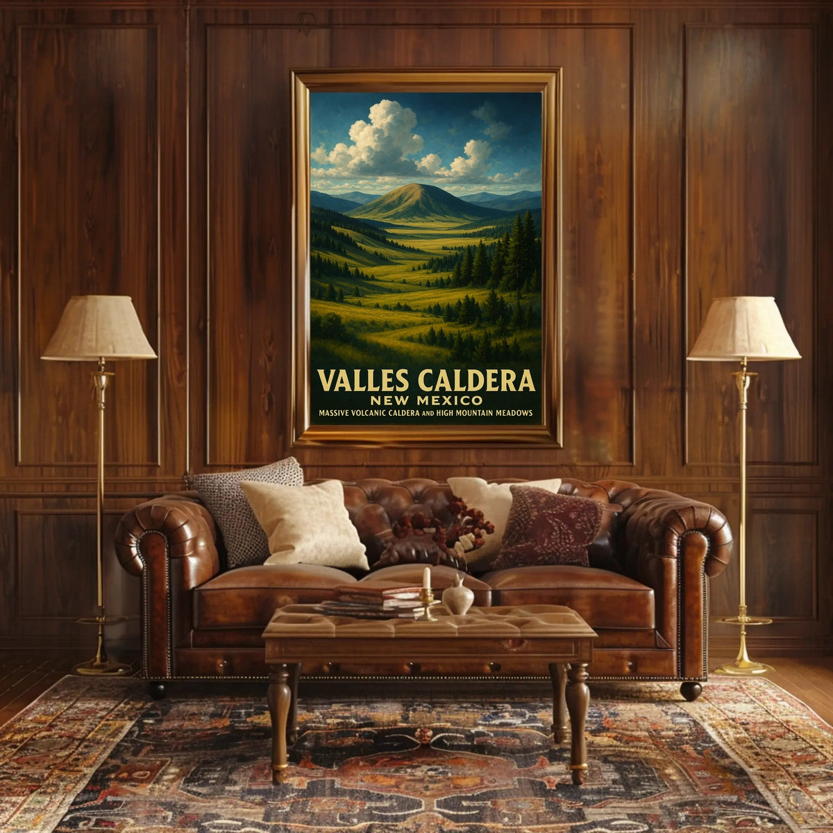 Valles Caldera New Mexico Poster