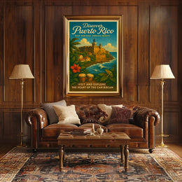 Discover Puerto Rico Wall Art Print PosterGoat