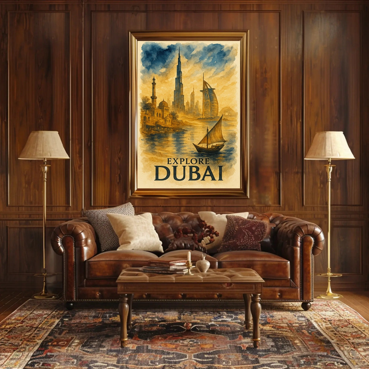 Discover the Wonders of Dubai Poster
