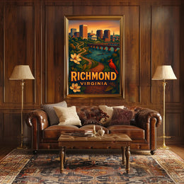 Richmond, Virginia Poster