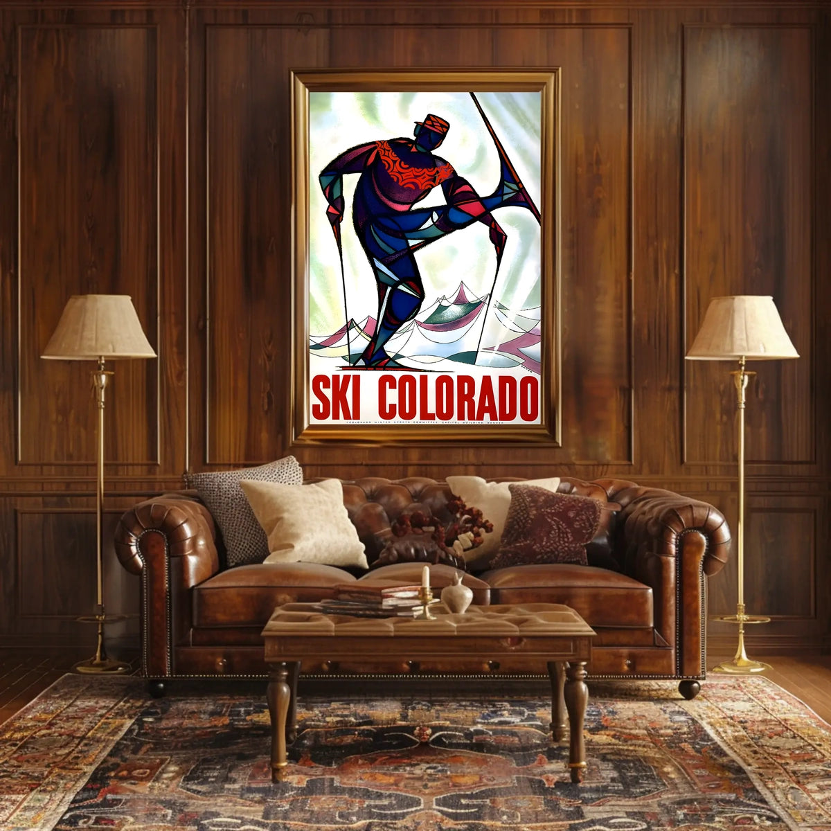 Ski Colorado Poster