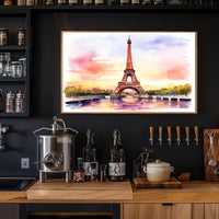 Eiffel Tower at Sunset Poster PosterGoat