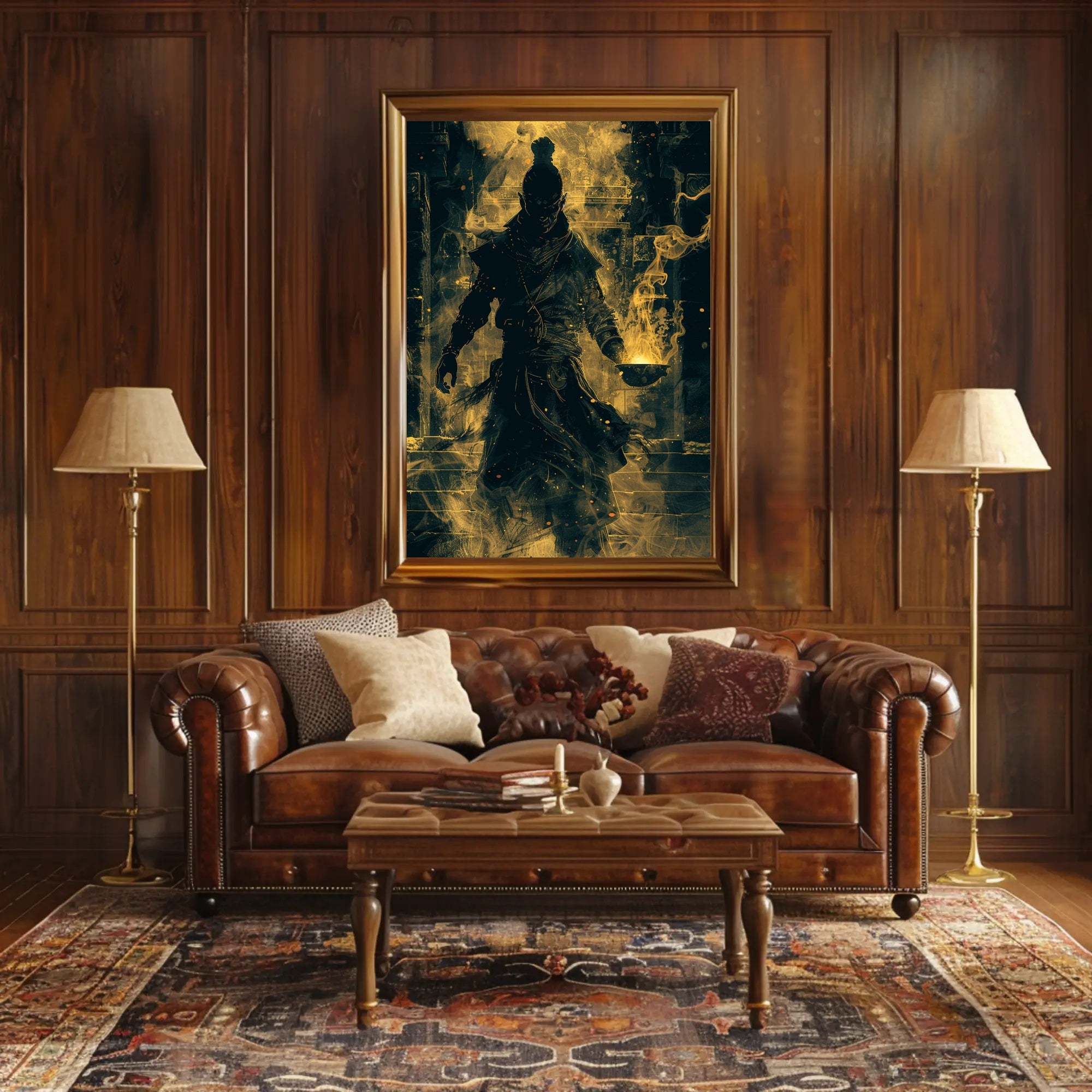 The Enigmatic Monk Poster PosterGoat