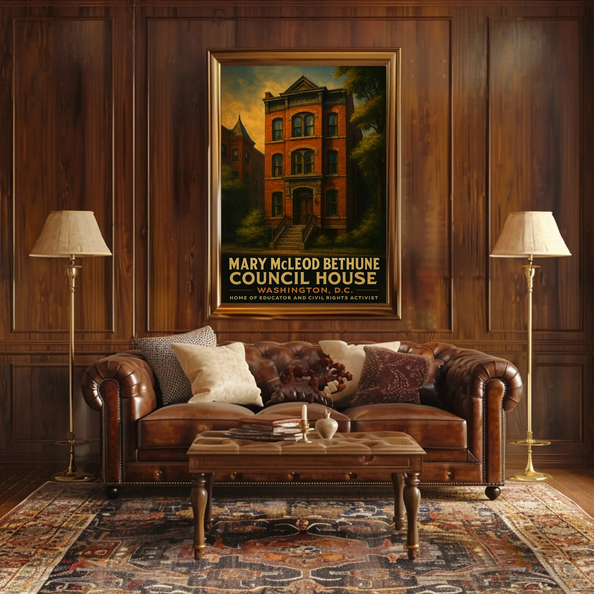 Mary Mcleod Bethune Council House Poster
