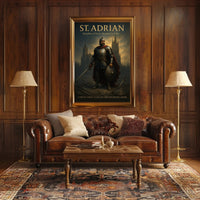 St. Adrian Guardian of Faith Poster PosterGoat