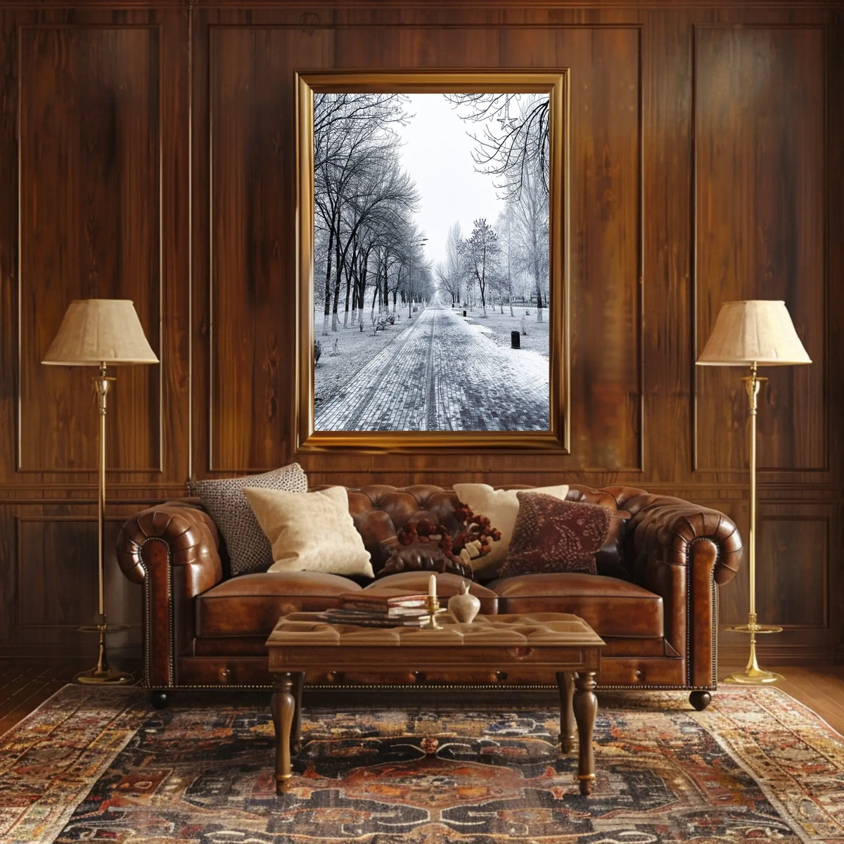 Winter Wonderland Pathway Poster