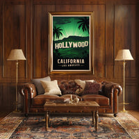 Hollywood in Los Angeles Poster