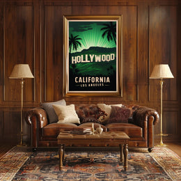 Hollywood in Los Angeles Poster