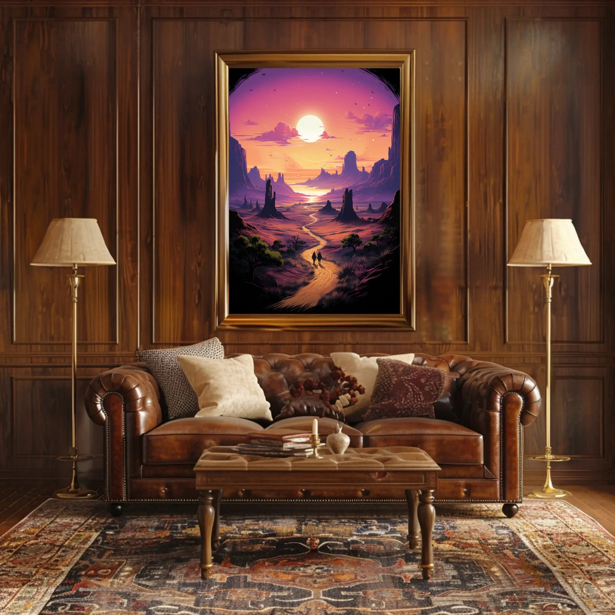 Journey Through The Painted Desert Poster