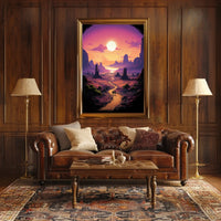 Journey Through The Painted Desert Poster