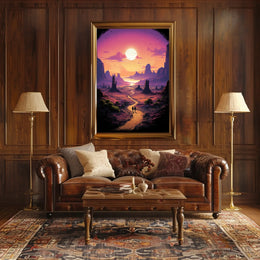 Journey Through The Painted Desert Poster