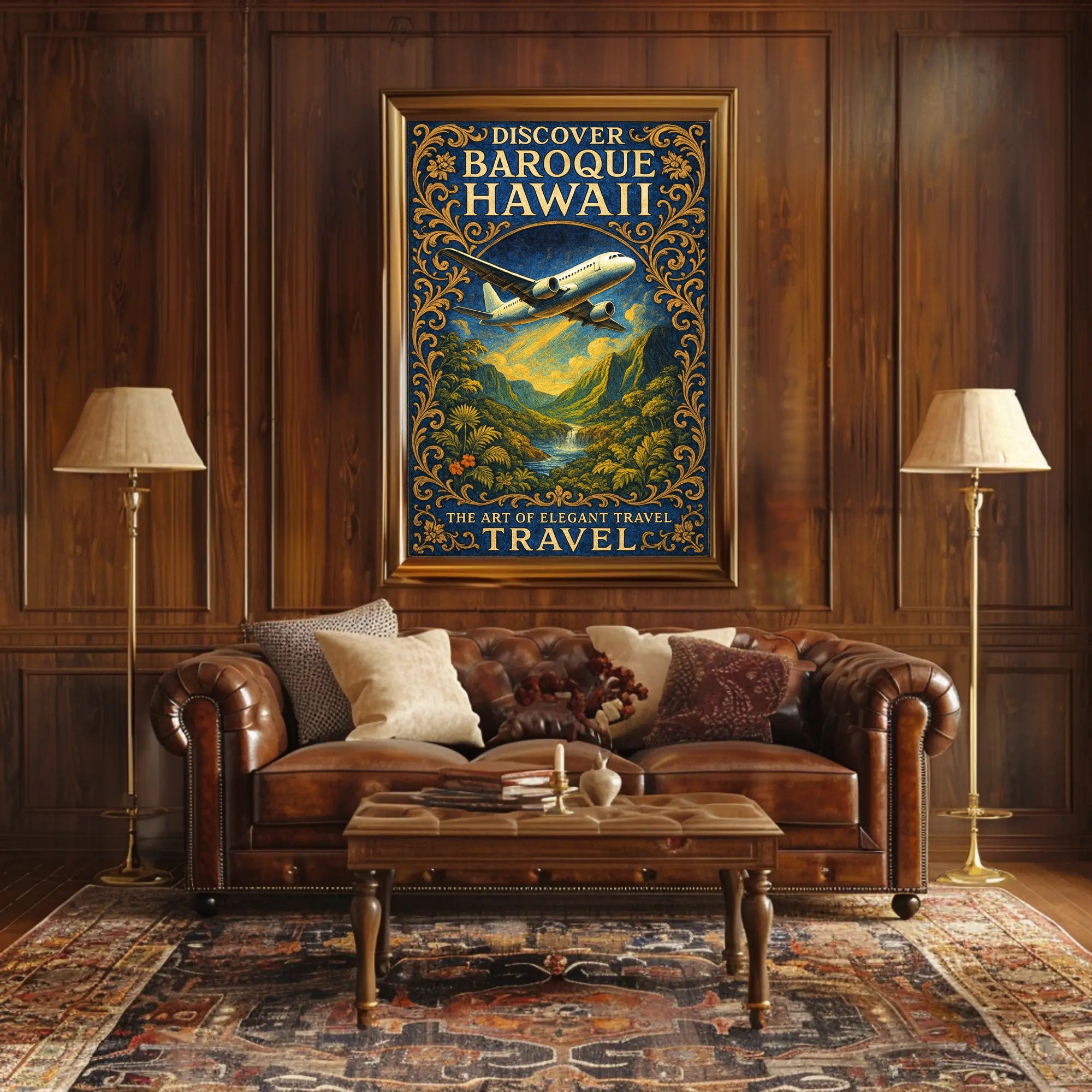 Discover Baroque Hawaii Poster PosterGoat