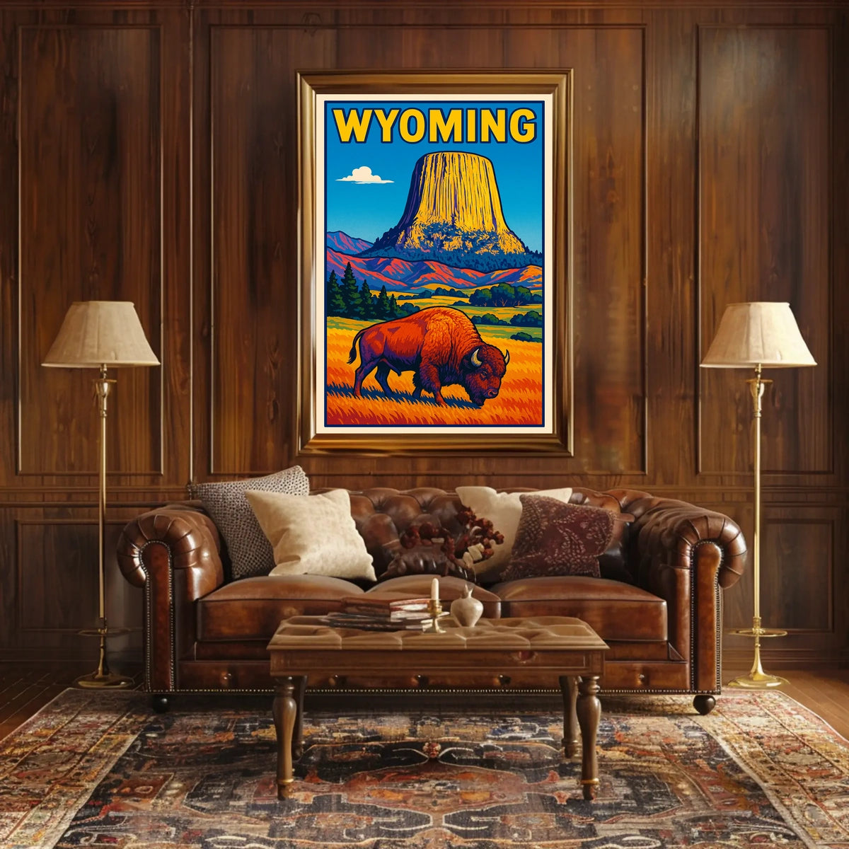 Wyoming Wilderness Poster