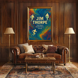 Jim Thorpe Multisport Legend Poster